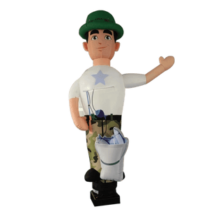 Waving Puppet - custom shaped Inflatable24.com by Inflatable24.com