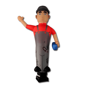 Waving Puppet - custom shaped Inflatable24.com by Inflatable24.com