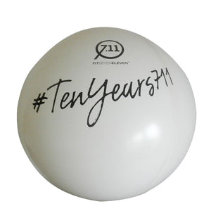 Giant latex advertising balloon with printed logo - double-sided/single-color - 50 cm to 2 m (20 in to 6.5 ft) Deutsche Inflatable by Inflatable24.com