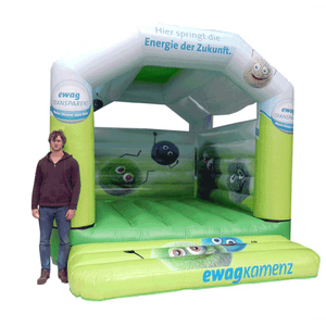 Advertising Bouncy Castle Inflatable24.com by Inflatable24.com