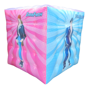 Airfilled Cube 1.50 m (5 ft) - 4 m (13 ft) Inflatable24.com by Inflatable24.com