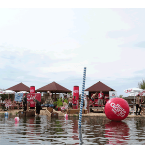 Crowdballs Vinyl from 1 m (3.5 ft)- 2 m( 6.5 ft) - 100% digital printing Inflatable24.com by Inflatable24.com