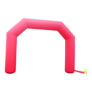Inflatable Archway – ProArch: stock color prepared for banner Inflatable24.com M (6 m x 4.25 m) - (19.5 ft x 15 ft) red No Feet by Inflatable24.com