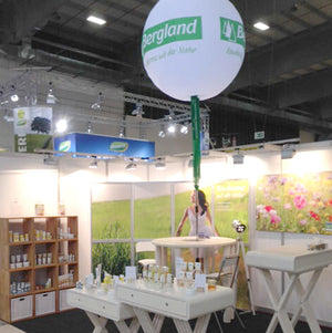 Tripod advertising balloon air filled EN 13501-1 certificate up to 6m - 19.5ft height Inflatable24.com by Inflatable24.com