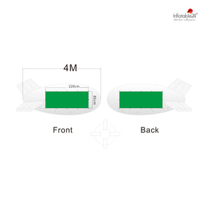 Banner Blimp - Aerial Advertising for quick delivery Inflatable24.com by Inflatable24.com