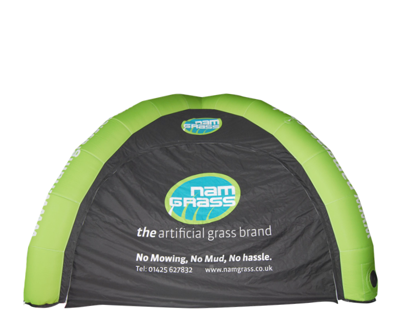 Easy Tent "Dome" 4-Leg Design-100% printed- Inflatable Promo Tent Inflatable24.com by Inflatable24.com