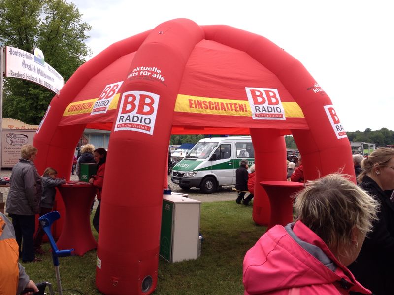 the nits tent Easy Tent "Dome" 4-Leg Design- Inflatable Promo Tent by Inflatable24