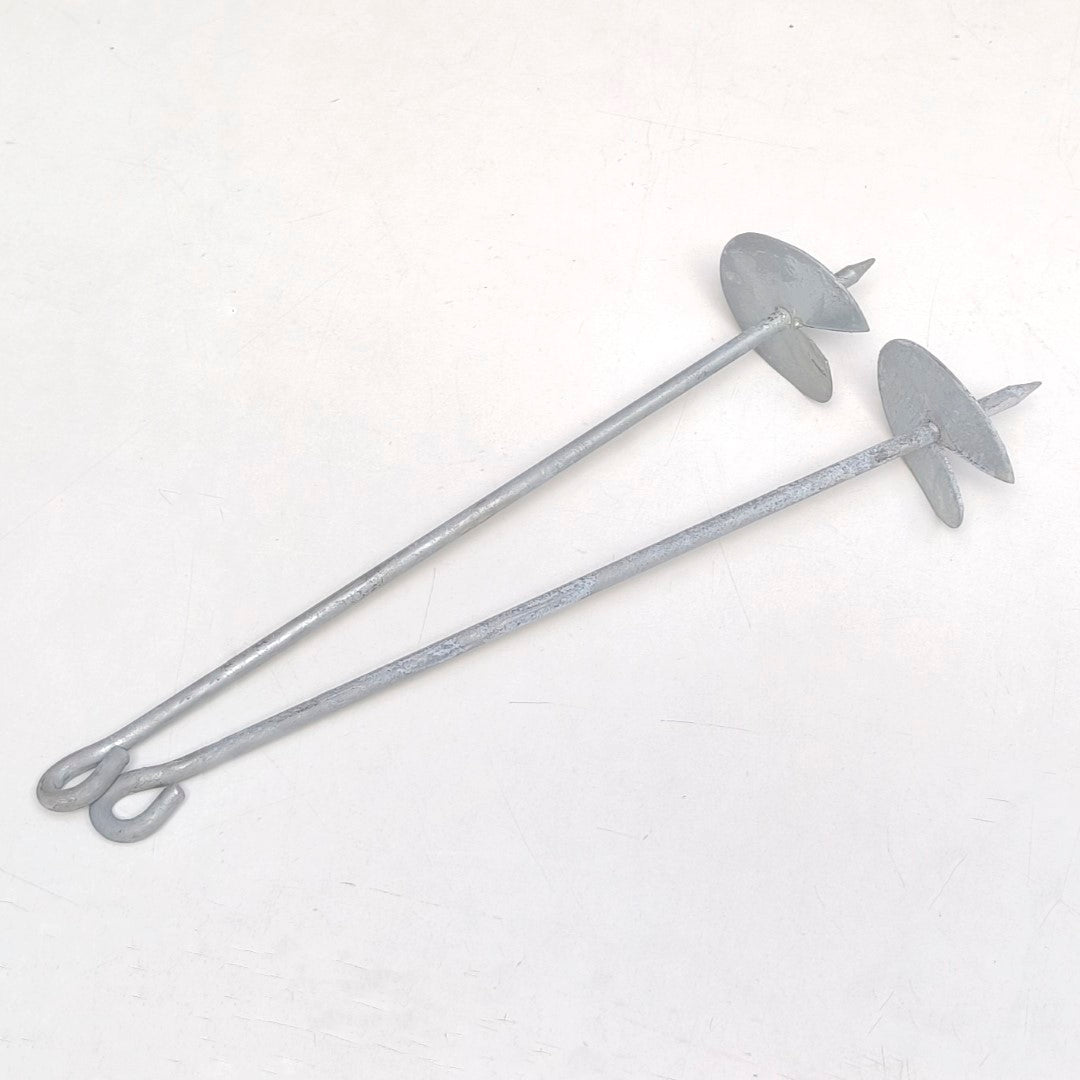 Ground anchor 50 cm (20 in) 2pc