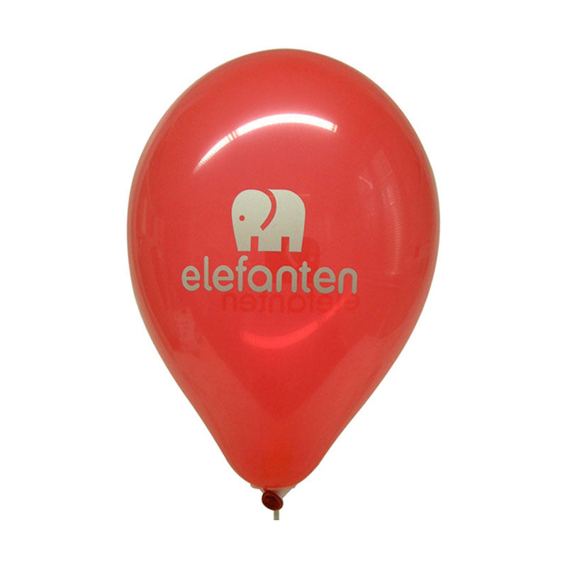 Latex balloon 30 cm (12 in) for advertising with printed logo - Double-Sided/Single-Color Inflatable24.com by Inflatable24.com