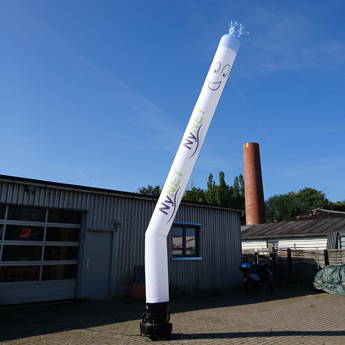 Skytubes with digital printing Inflatable24.com by Inflatable24.com