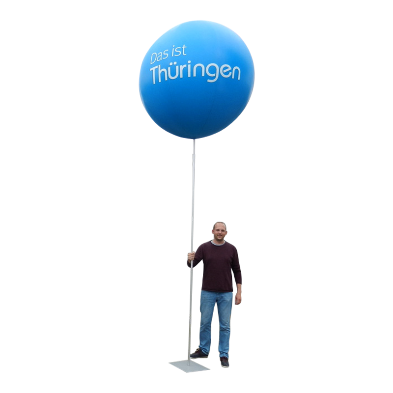 Balloon with stand for outdoor advertising - 6 m (19.5 ft) height max Inflatable24.com by Inflatable24.com