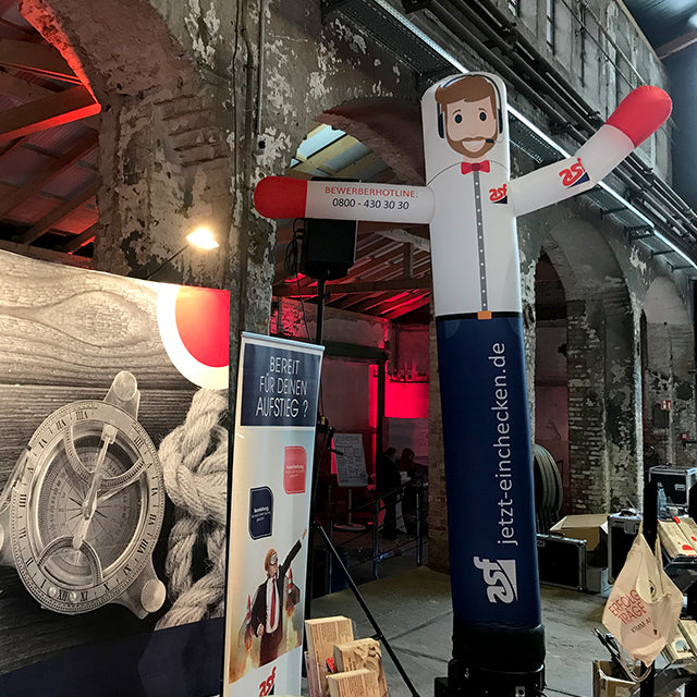 WAVING Sky dancer / Airdancer / SkyGuy 100% digitally printed Inflatable24.com by Inflatable24.com