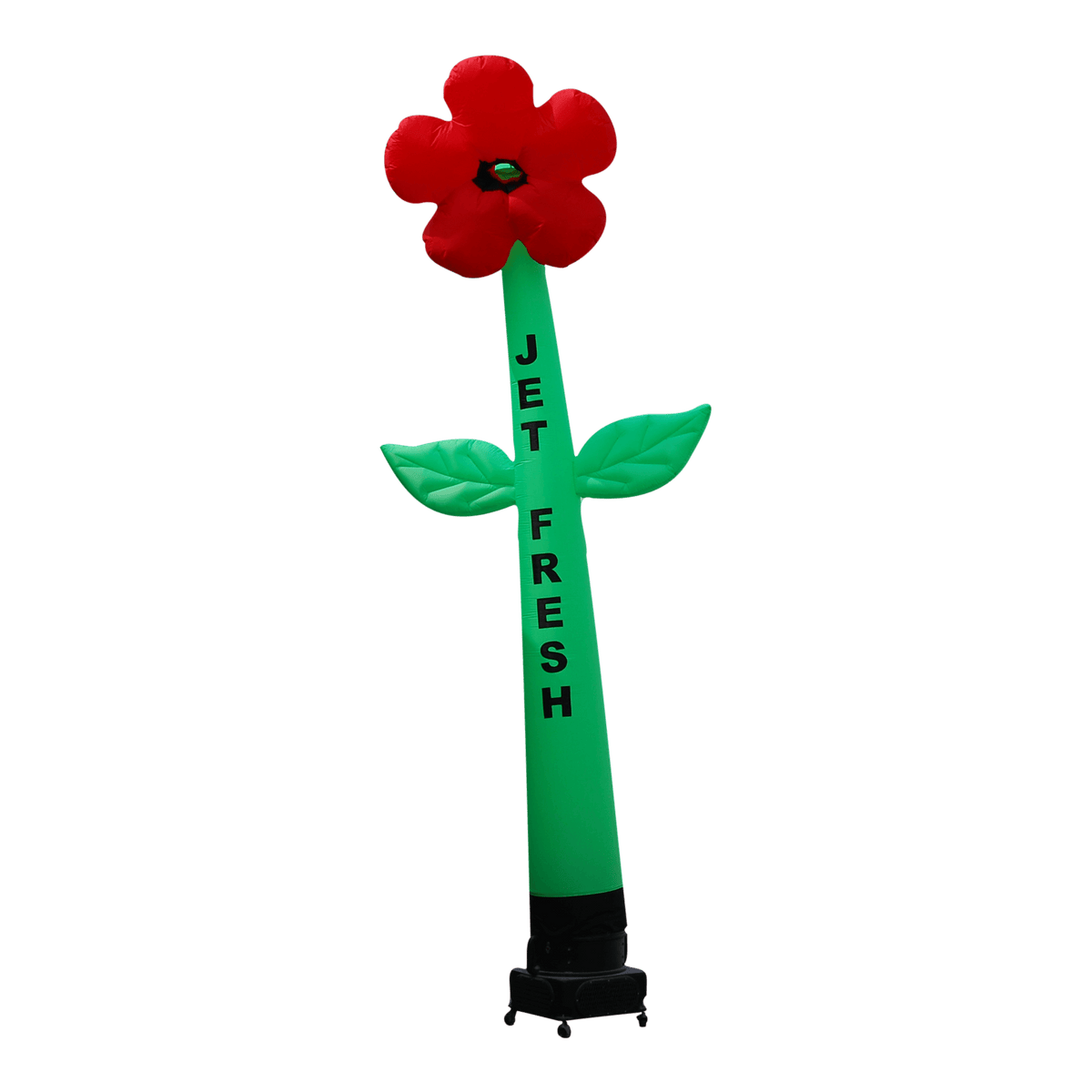 FLOWER Skytube / flower shaped Airdancer 4 m (13 ft) Inflatable24.com by Inflatable24.com