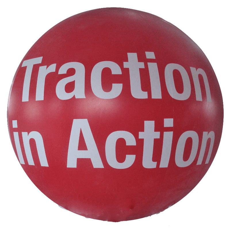 Advertising balloon with logo 1.5 m - 4 m (5 ft - 13 ft) Inflatable24.com 4 m - 13 ft by Inflatable24.com