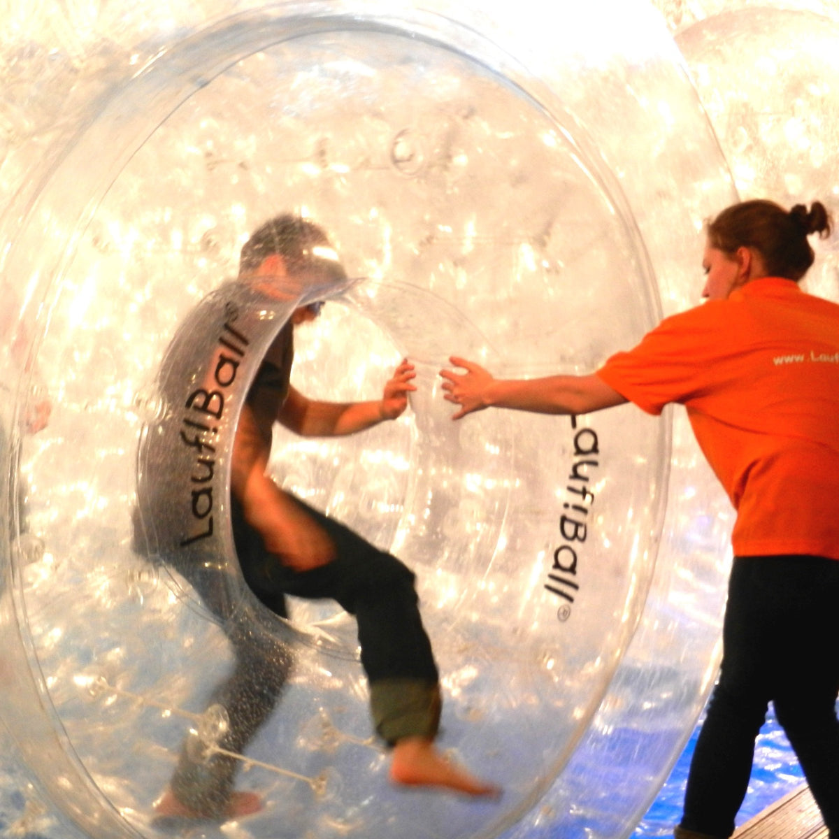 LaufRolle - Two-person water roller - The biggest water walking ball! LaufBall by Inflatable24.com