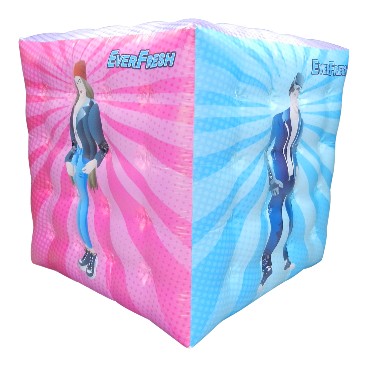 Airfilled Cube 1.50 m (5 ft) - 4 m (13 ft) Inflatable24.com by Inflatable24.com