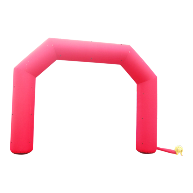 Inflatable Archway – EasyArch: stock color prepared for banner Inflatable24.com M (6 m x 4.25 m) - (19.5 ft x 15 ft) red No Feet by Inflatable24.com