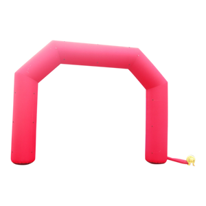 Inflatable Archway – EasyArch: stock color prepared for banner M (6 m x 4.25 m) - (19.5 ft x 15 ft) / red / No Feet - Inflatable24.com