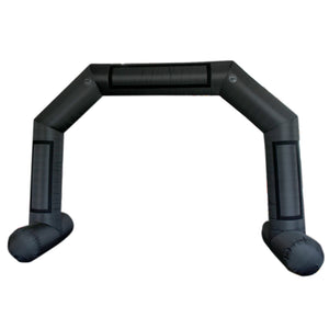 Inflatable Archway – ProArch: stock color prepared for banner M (6 m x 4.25 m) - (19.5 ft x 15 ft) / black / With Feet - Inflatable24.com