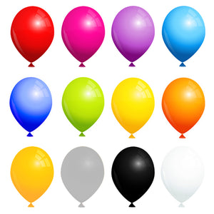 Giant latex advertising balloon with printed logo - double-sided/single-color - 50 cm to 2 m (20 in to 6.5 ft)  - Inflatable24.com