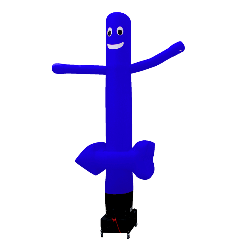 WAVING Sky dancer / Airdancer Inflatable24.com 3 m - 10 ft dark blue with arrow by Inflatable24.com