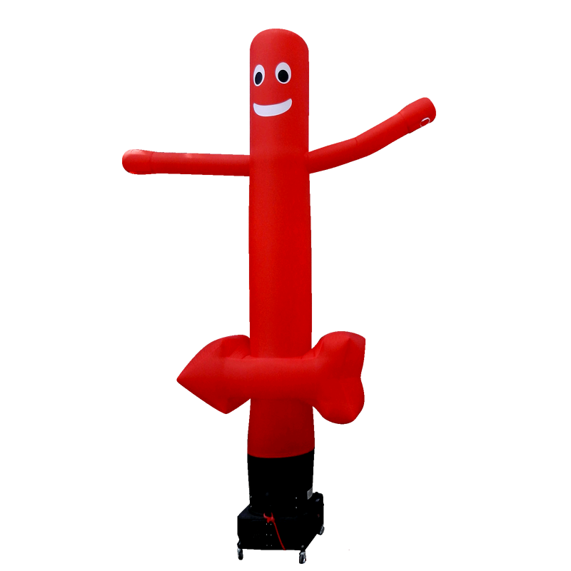 WAVING Sky dancer / Airdancer Inflatable24.com 3 m - 10 ft red with arrow by Inflatable24.com