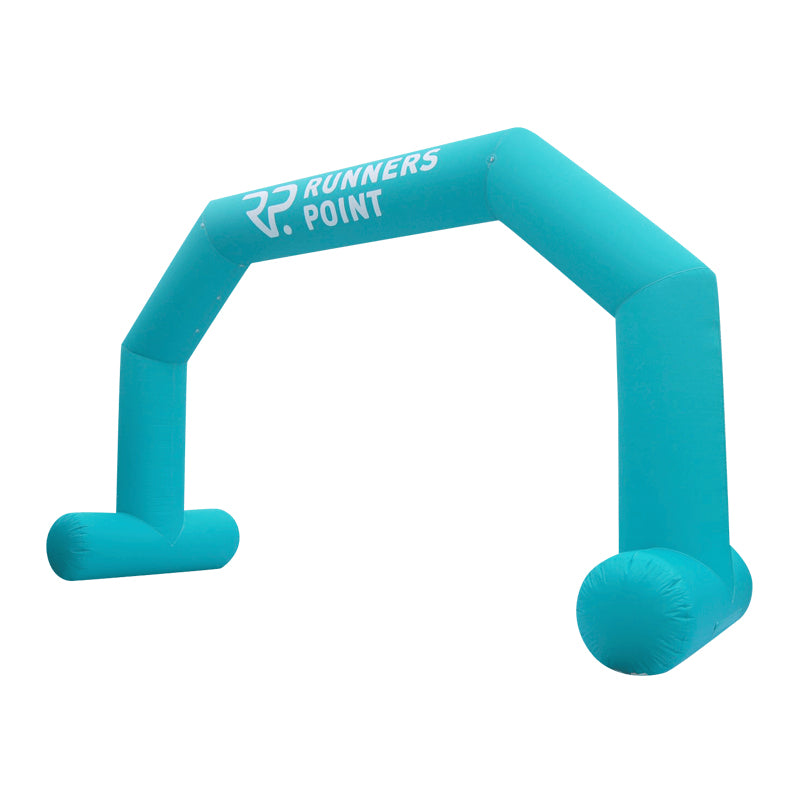 Inflatable Archway – XhibArch (double layer, airtight): fully printed in your color and design Inflatable24.com L (8 m x 5 m) - (26 ft x 16.5 ft) Directly on arch With Feet by Inflatable24.com
