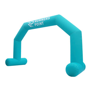 Inflatable Archway – XhibArch (double layer, airtight): fully printed in your color and design L (8 m x 5 m) - (26 ft x 16.5 ft) / Directly on arch / With Feet - Inflatable24.com
